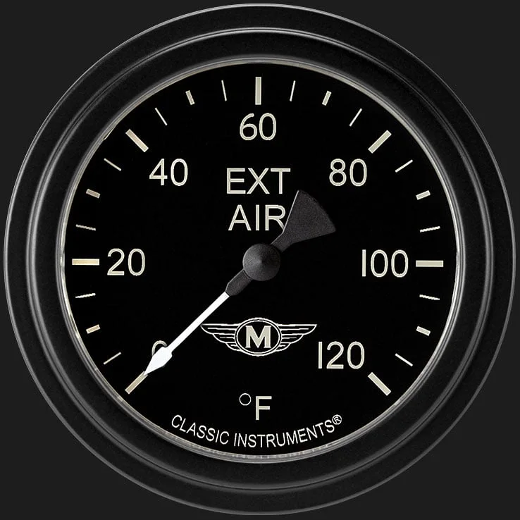 Moal Bomber 2-5/8" Outside Air Temperature Gauge