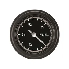 Autocross Gray 2-1/8" Fuel Level Gauge image 1
