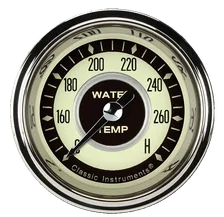Nostalgia VT 2-1/8" Full Sweep Water Temperature Gauge image 1