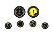 AutoCross Yellow Six Gauge Set image 1