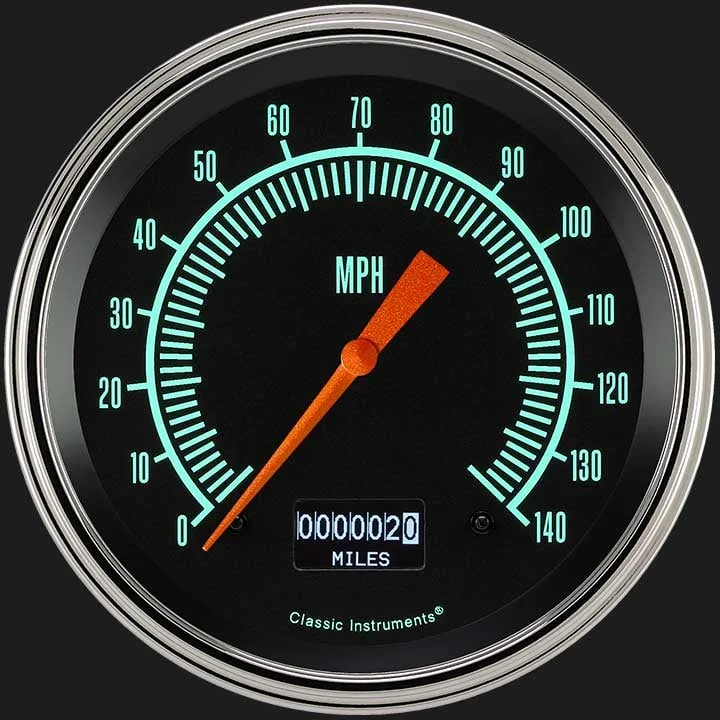 G/Stock 4-5/8" Speedometer Gauge with Information Screen