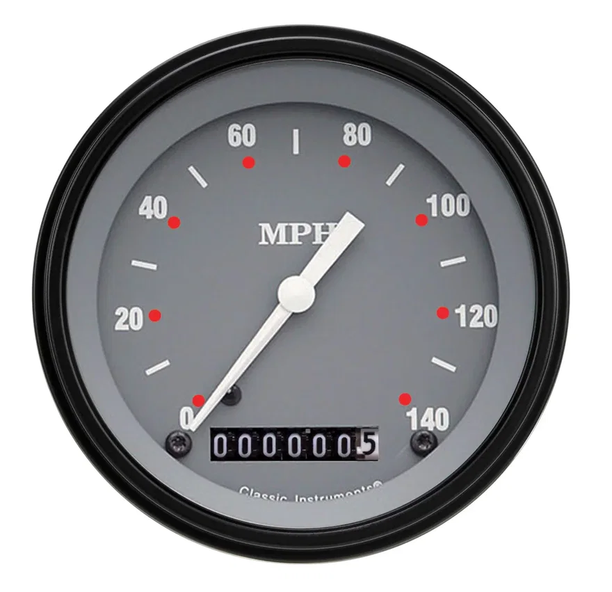 SG Series 3" Speedometer Gauge (140 MPH)