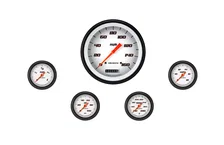 Velocity White Five Gauge Set image 1
