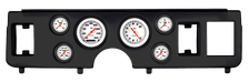 Velocity White Series Full Sweep Gauge Set for Ford Mustang image 1