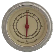 Vintage 2-1/8" Clock W/Reset image 1
