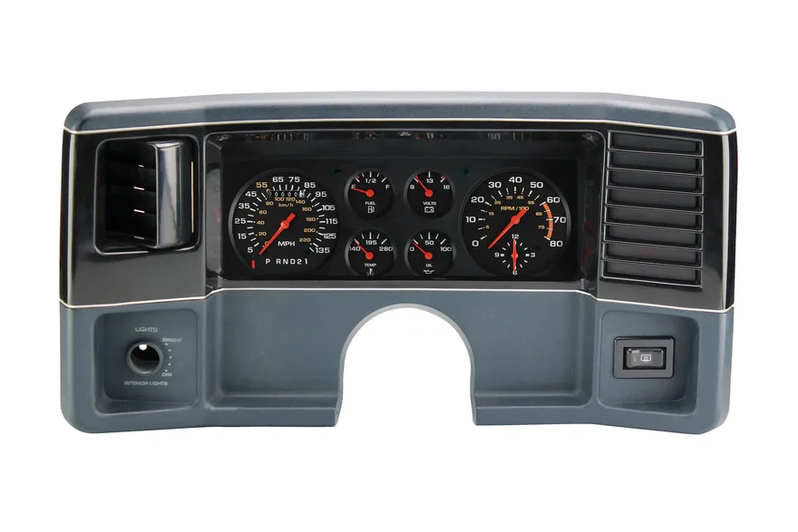 Chevy G-Body Direct Fit Gauge Package without Overdrive Gear Indicator