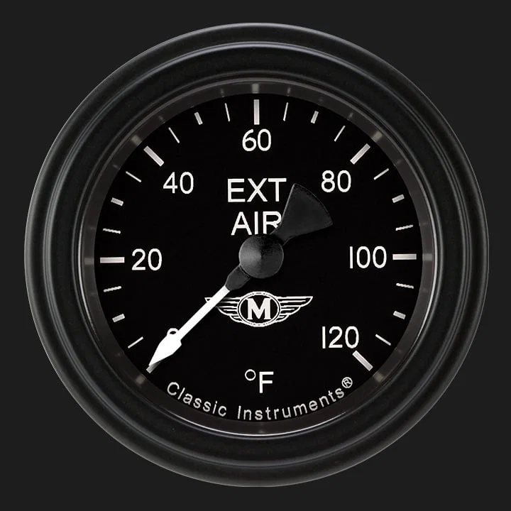 Moal Bomber 2-1/8" Outside Air Tempature Gauge