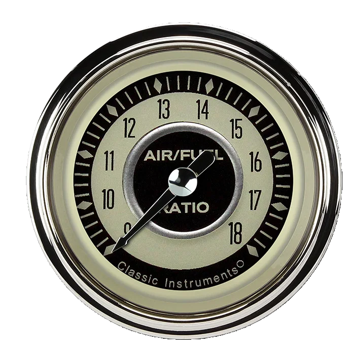 Nostalgia 2-1/8" Air Fuel Ratio Gauge