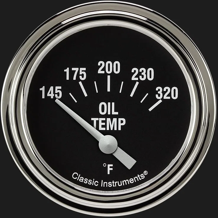 Hot Rod 2-5/8" Oil Temperature Gauge