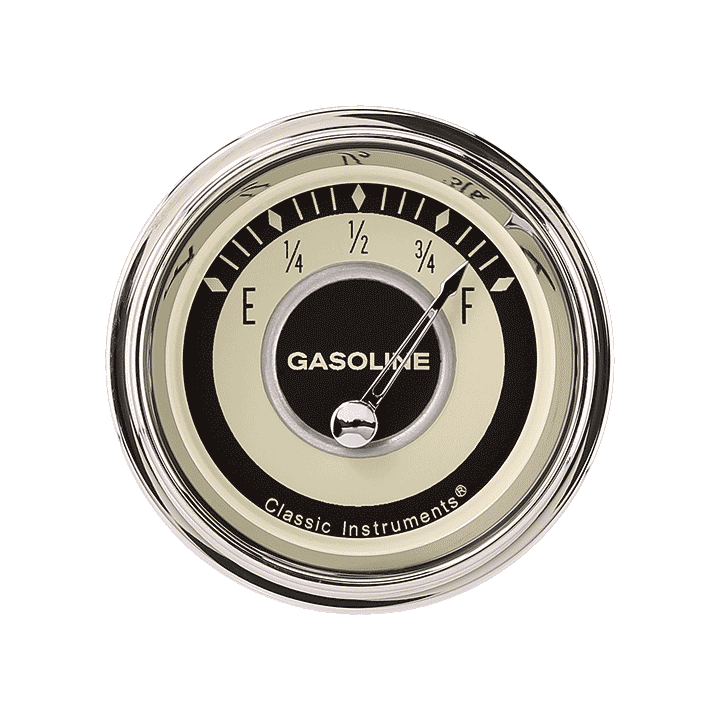 Nostalgia VT 2-1/8" Fuel Level Gauge