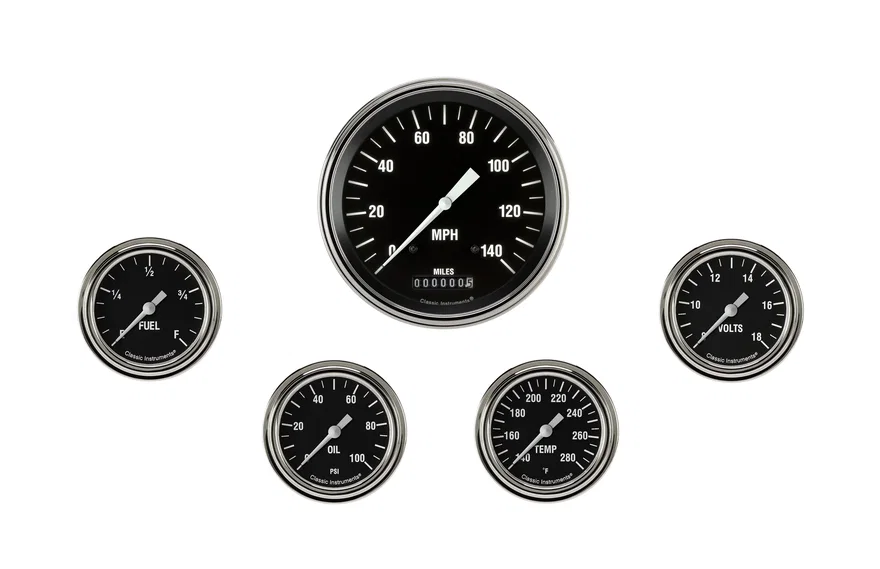 Hot Rod Five Gauge Set