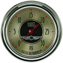 All American Nickel 2-5/8" Boost Gauge (30 PSI) image 1