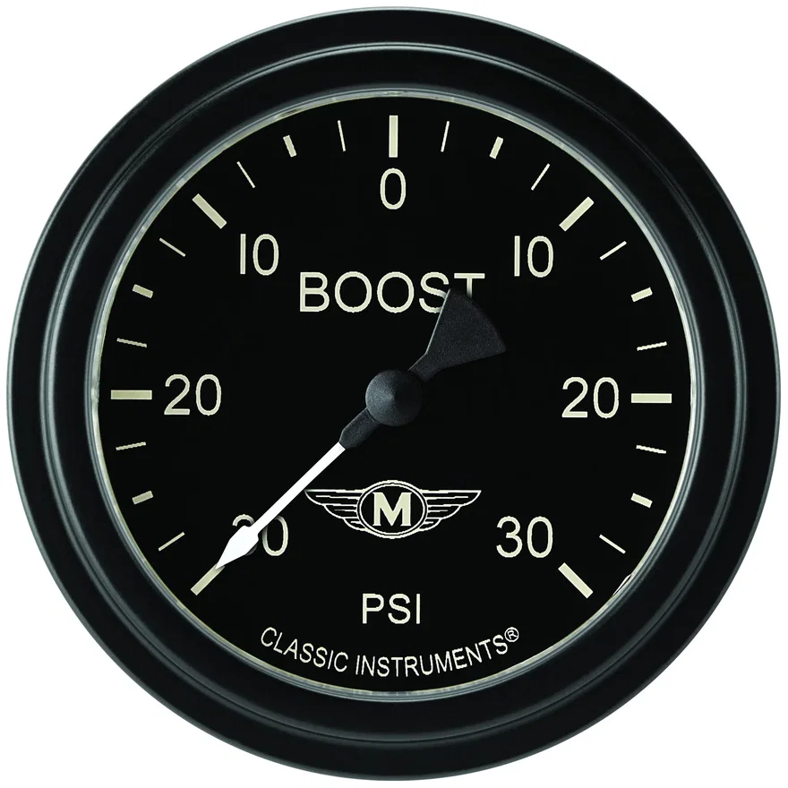 Moal Bomber 2-5/8" Boost/Vac Gauge