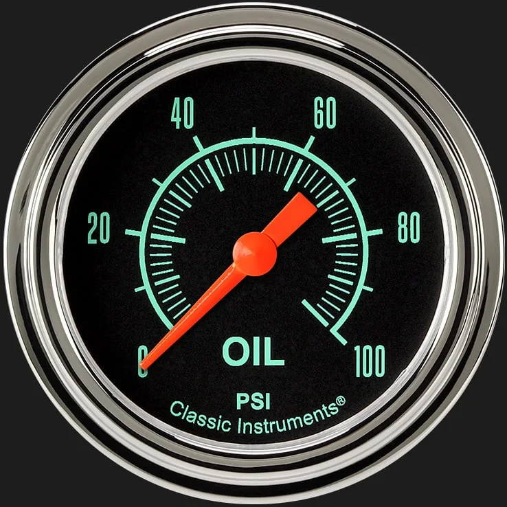 G/Stock 2-5/8" Oil Pressure Gauge