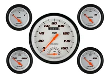 Velocity White Five Gauge Set image 1