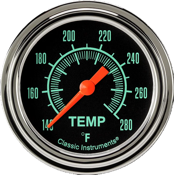 G/Stock 2-5/8"Full Sweep Water Temperature Gauge