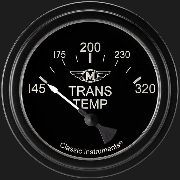 Moal Bomber 2-5/8" Transmission Temperature Gauge