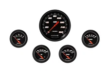Velocity Black Five Gauge Set image 1