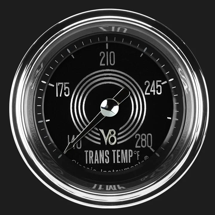 V8 Speedster 2-1/8" Transmission Temperature Gauge