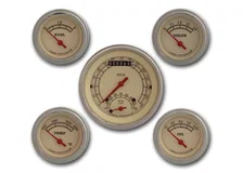 Vintage 3" Ultimate With 2-1/8" Fuel/Temp/Volt/Oil GM image 1