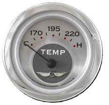 All American 2-1/8" Water Temperature Gauge image 1
