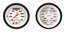 Velocity White Two Gauge Set image 1