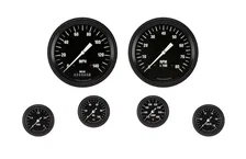 Hot Rod 2-1/8" Full Sweep Six Gauge Set - GM image 1