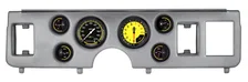 1979-86 Mustang AutoCross Yellow 6 Gauge Set Ford image 1