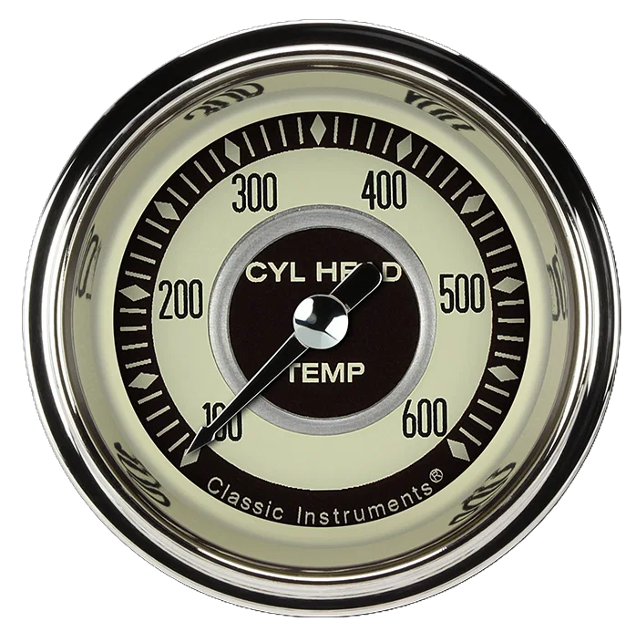 Nostalgia 2-1/8" Cylinder Head Temperature Gauge