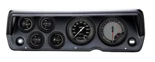 1970-76 Duster AutoCross Gray Six Gauge Set Mopar image 1