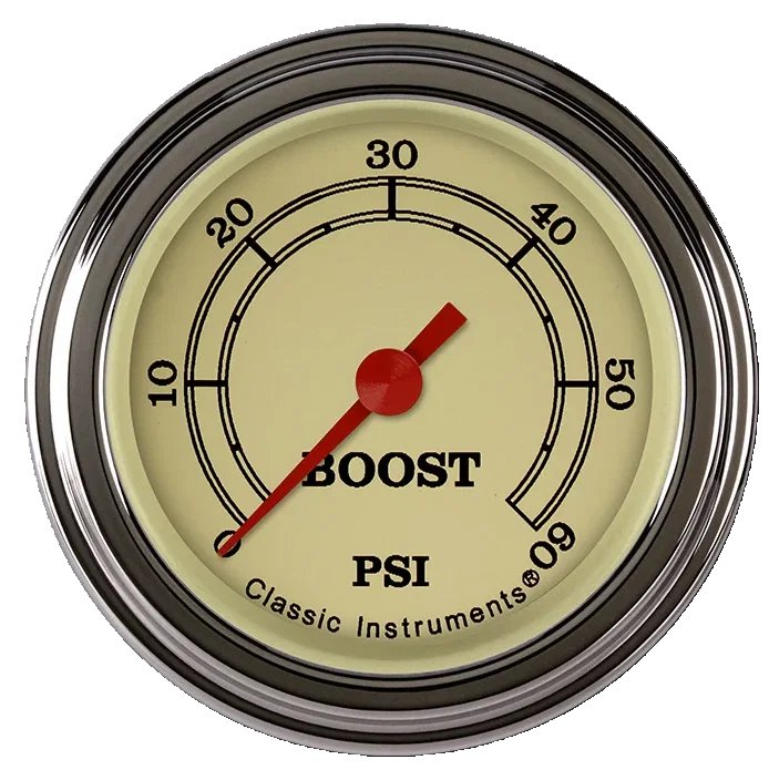 Vintage 2-1/8" Full Sweep Boost (0-60 PSI)