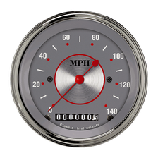 Silver Series 3-3/8" Speedometer Gauge image 1