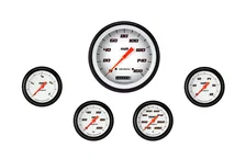 Velocity White Five Gauge Set image 1