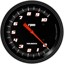 Velocity Black 5" Tachometer Gauge (10K) image 1