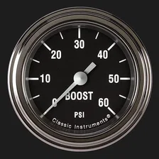 Hot Rod 2-1/8" Boost Gauge (60 PSI) image 1
