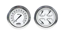 1954-55 Classic White Chevy Truck 5" Speed/Quad-LS image 1