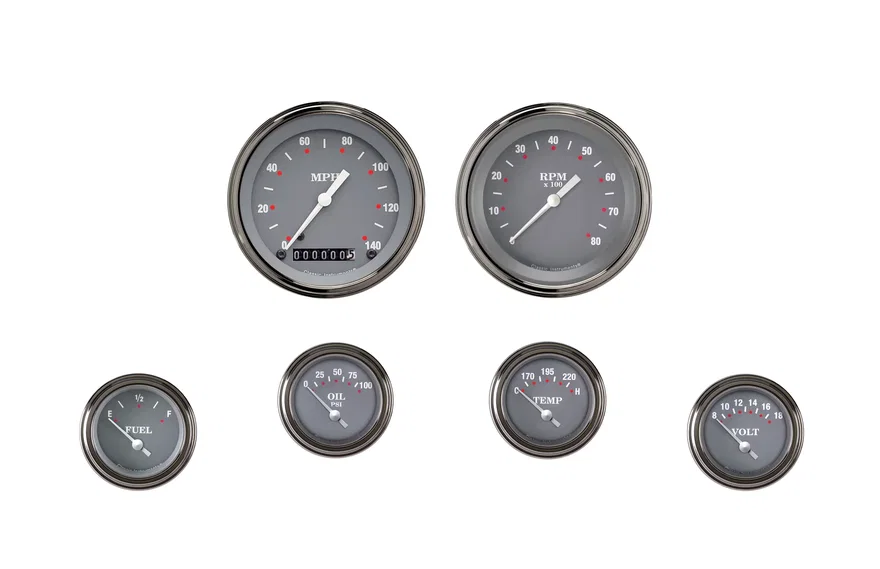 SG Series Six Gauge Set - GM