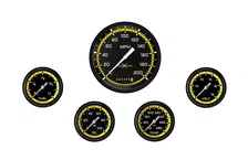 AutoCross Yellow Five Gauge Set image 1