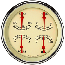 Vintage 5" Quad (0-90 Ohm) image 1
