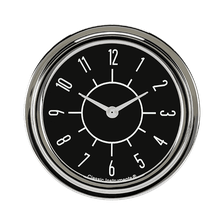 6-Pack Matching Black 2-5/8" Clock image 1