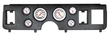 1979-86 Mustang Velocity White 6 Gauge Set Ford image 1