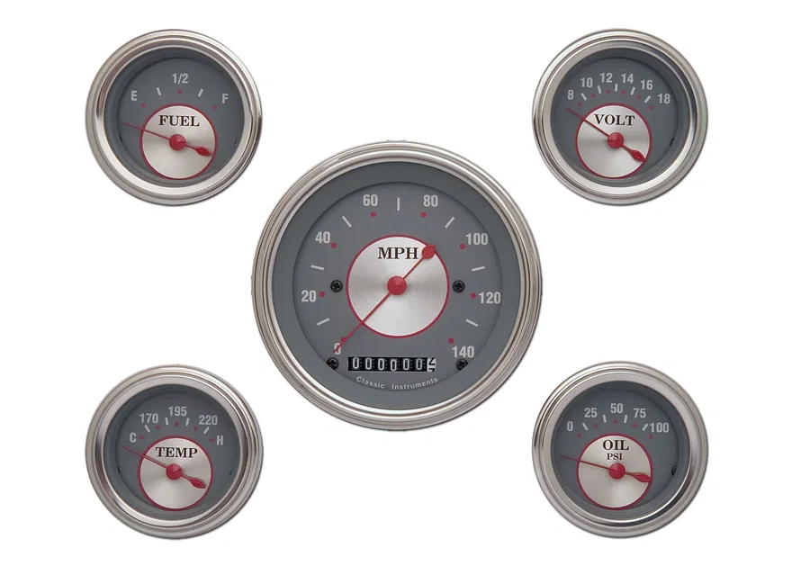 Silver Series Five Gauge - GM