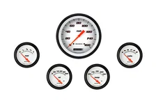 Velocity White Five Gauge Set image 1