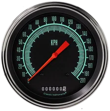 G/Stock 5" Speedometer Gauge (200 KPH) image 1