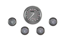 SG 5" Speedo/Tach With 2-1/8" Fuel/Oil/Temp/Volt GM image 1