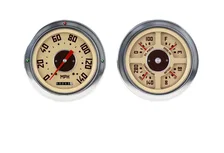 1954-55 GMC Chevy Truck Speedo & Quad Gauge Set LS image 1