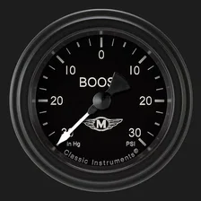 Moal Bomber 2-1/8" Boost/Vac Gauge image 1