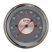 Silver Series 3" Tachometer Gauge (7000 RPM) image 1