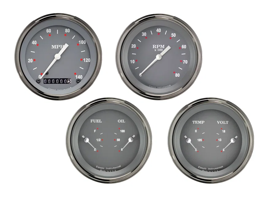 SG Series 3" Speedo/Tach/2 Duals-GM