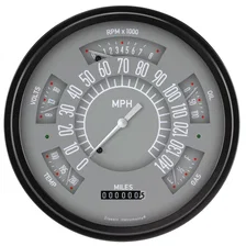 1966-77 Bronco Gray Gauge Package image 1